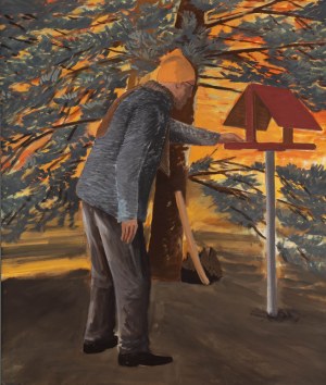 Jarosław Modzelewski (ur. 1955), Nowy karmnik, 2018