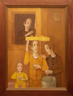 Kiejstut Bereźnicki (ur. 1935), Chłopcy w tonacji brązowej, 2002