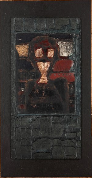 Henryk Musiałowicz (1914 - 2015), z cyklu 'Portrety', 1977