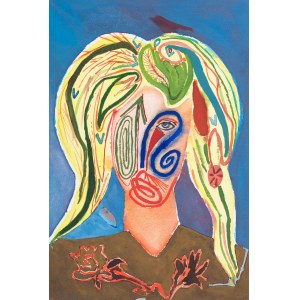Ryszard Grzyb (ur. 1956), Portret, 1987