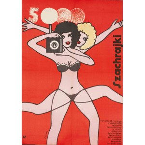 proj. Jerzy FLISAK (1930-2008), Szachrajki, 1983