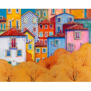 Anna Piotroviak (b. 1983, Kyiv), Ah Portugal from the series City States, 2024