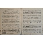 Set of sheet music notation from the film Casabianca, 1928