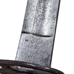 British artillery officer's saber, pattern 1822