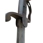 Prussian saber large Blucher with scabbard