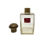 A glass flacon from pre-war Warsaw