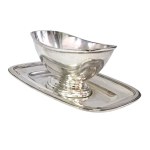 Silver-plated saucepan, Ercuis, France
