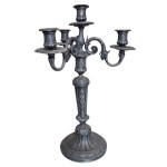 Four-branched candle holder