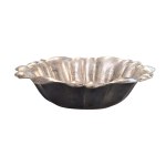 Art Deco silver bowl with engraving
