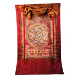 Thanka mandala / Buddhist thangka Cycle of Life, Nepal