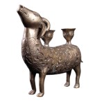 Deer candle holder, Indonesia