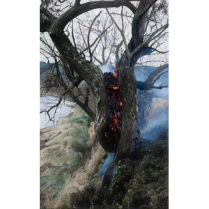 Karol Palczak, Burning Tree, 2020