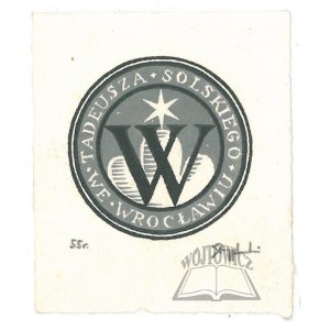 PRZYPKOWSKI Tadeusz. Exlibris Tadeusza Solskiego we Wrocławiu.