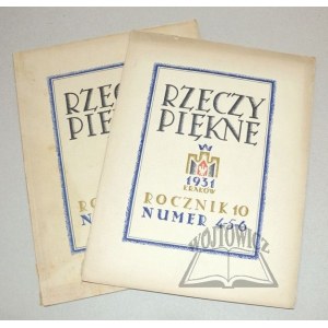 RZECZY Piękne. 1931.