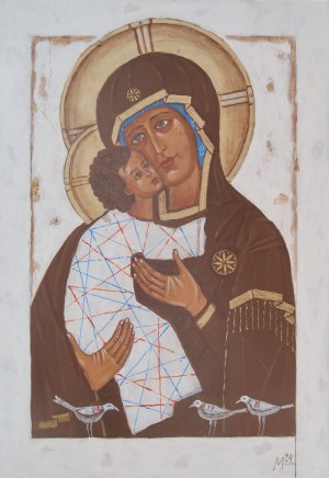 Mikołaj Malesza, Matka Boska z ptaszkami, 2004