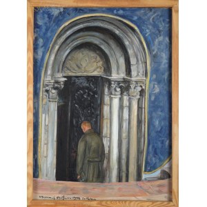Wlastimil HOFMAN (1881-1970), Wejście do Groty Narodzenia w Betlejem (1942)