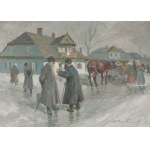 Roman BREITENWALD (1911-1985), Żydzi w miasteczku