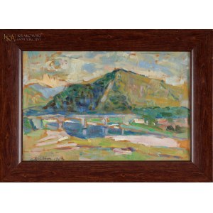 Maria RITTER (1899-1976), Pejzaż z Piwnicznej (1964)