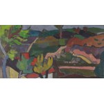 Kazimierz PODSADECKI (1904-1970), Zielone pola (1954)