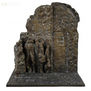 Krystyna NOWAKOWSKA (ur. 1953), Przed bramą (1988)