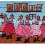 Jadwiga MARSCHALKO-KOSAL (1908-1984), Taniec góralek
