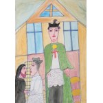 Marianna WIŚNIOS (1909 (?)-1996), Duchowni - zestaw dwóch prac (1994)