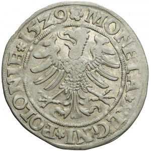 Sigismund I the Old, Grosz 1529, Cracow, very nice