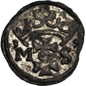 RR-, Sigismund I the Old, Denarius 1539 M-S, Gdansk, T 20mk