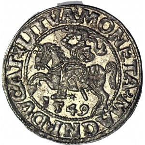 Sigismund II Augustus, Half-penny 1549, Vilnius, minted