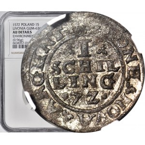 Jan Hieronim Chodkiewicz, police 1572, Dahlholm, vzácný dekor pod gryfem