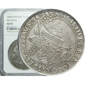 R-, Zygmunt III Waza, Talar 1628, Bydgoszcz, ładny