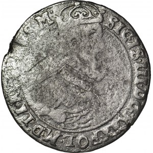 RR-, Sigismund III Vasa, Ort 1624, period forgery in silver