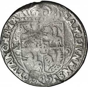 RR-, Sigismund III Vasa, Ort 1624, period forgery in silver