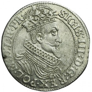 RR-, Sigismund III Vasa, Ort 1623 Gdansk PR, FULL DATE IN OTOKU