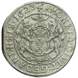 RR-, Sigismund III Vasa, Ort 1623 Gdansk PR, FULL DATE IN OTOKU