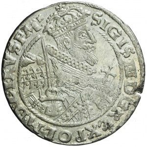 R-, Zygmunt III Waza, Ort 1622, Bydgoszcz, P M, bardzo rzadki