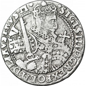 RRR-, Sigismund III Vasa, Ort Bydgoszcz 1622, NOT error corrected on GOT, very rare