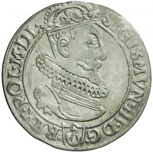 R-, Sigismund III Vasa, Sixpence 1623, Krakau, DATE DISTRIBUTED, selten