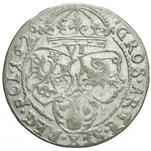 RR-, Sigismund III Vasa, Sixpence 1626, Cracow, DG REX, very rare