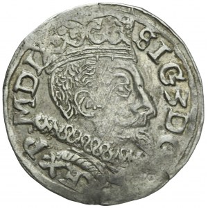 R-, Zygmunt III Waza, Trojak 1597, Lublin, rzadszy