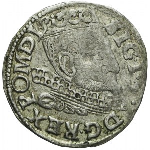 Zygmunt III Waza, Trojak 1598, Wschowa, pełna data, rzadszy
