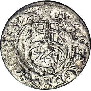 Sigismond III Vasa, demi-piste Riga 1616 - RARE, pas de D dans MDL