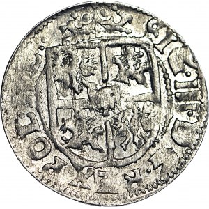 Sigismond III Vasa, demi-piste Riga 1616 - RARE, pas de D dans MDL