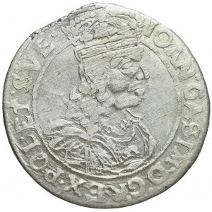 Jan II Kazimierz, Szóstak 1662 AcpT, Lwów, piękny