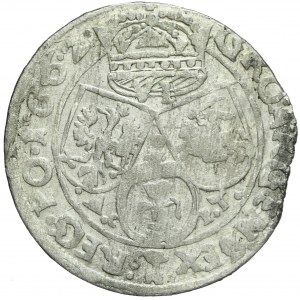 Jan II Kazimierz, Szóstak 1662 AcpT, Lwów, piękny