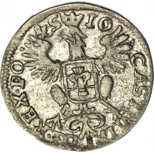 Jan Kazimierz, Dwugrosz 1650, Wschowa, szeroka korona, rzadki i piękny