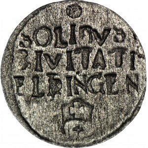 RRR-, Michał Korybut Wiśniowiecki, Szeląg 1673 Elbląg, ELΦINGEN, nienotowany