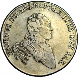 Ksawery jako administrator, Talar 1765, Drezno, piękny