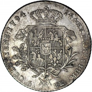 Stanislaw A. Poniatowski, 1794 thaler, nice