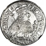 Duchy of Prussia, George Wilhelm, Ort 1624, Königsberg, BRAN, cross on reverse, mint